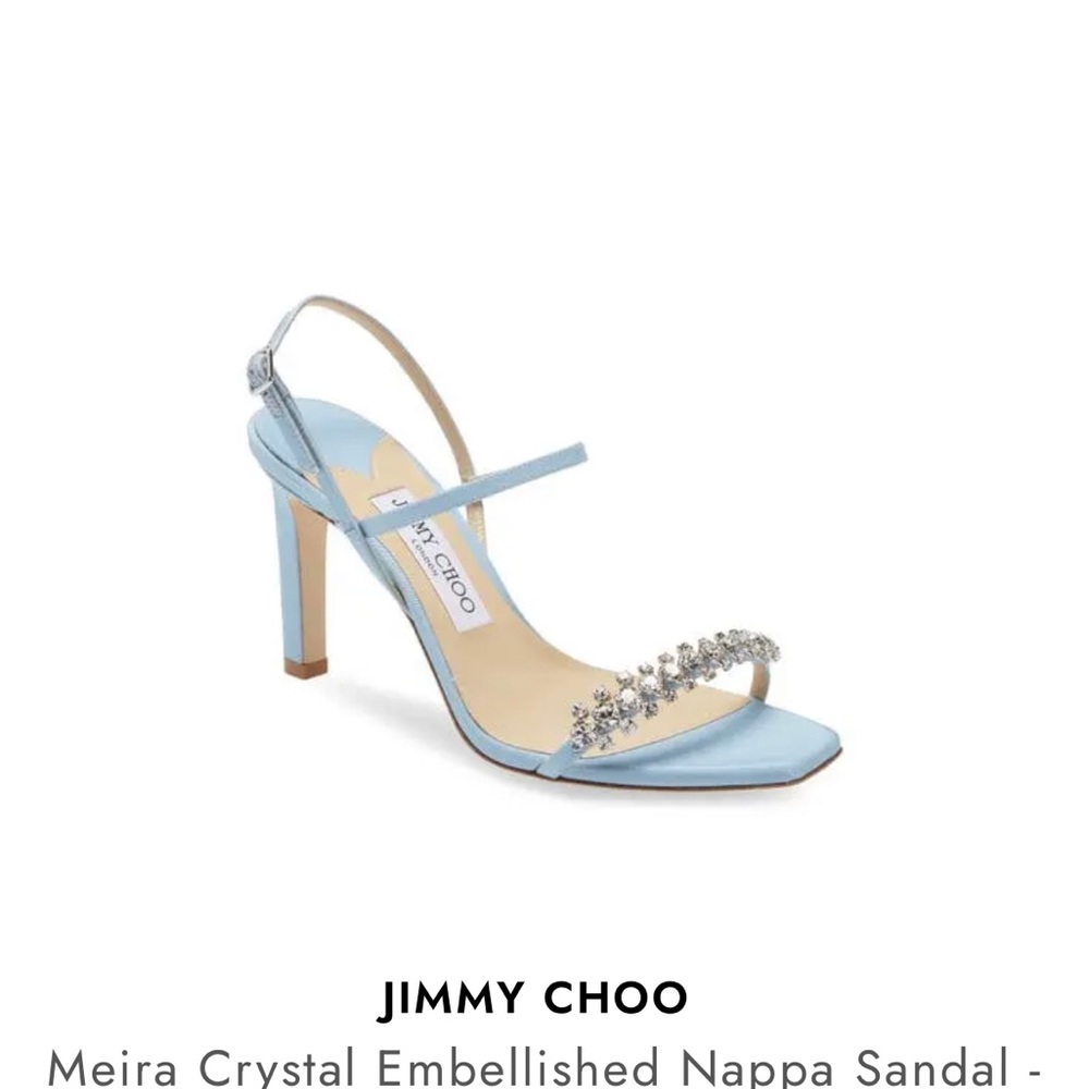 Dove Blue Jimmy Choo Heels